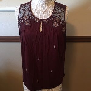 Fun Burgundy Tank (#37)